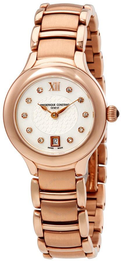 Frederique Constant FC220WHD2ER4B 31 mm Rose Gold Çelik Kordon Analog Kadın Kol Saati