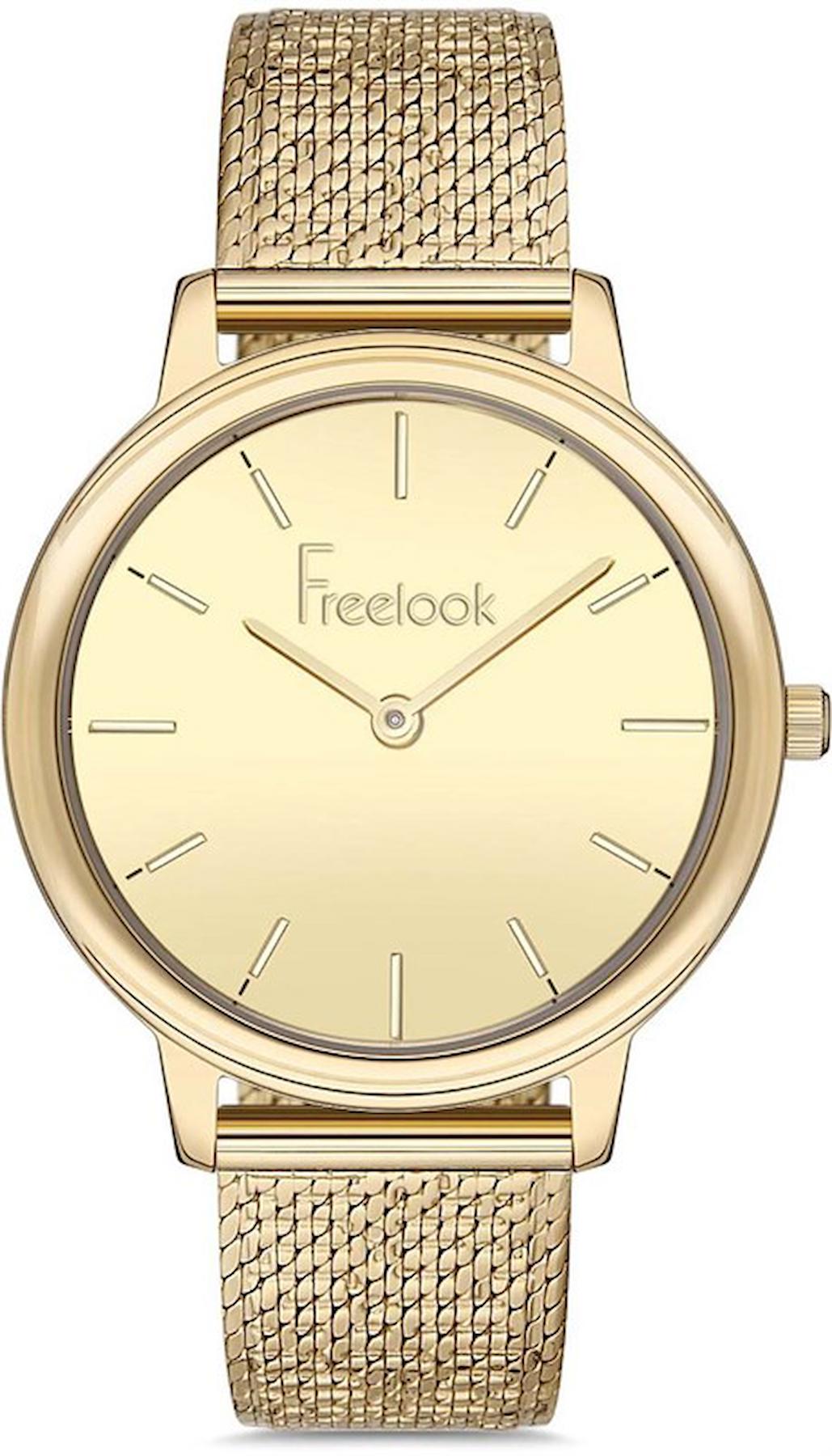 Freelook FL.1.10143.3 36 mm Altın Metal Kordon Analog Kadın Kol Saati