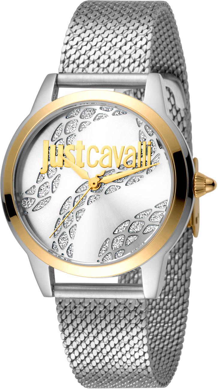 Just Cavalli JC1L050M0285 34 mm Gri Çelik Kordon Analog Kadın Kol Saati
