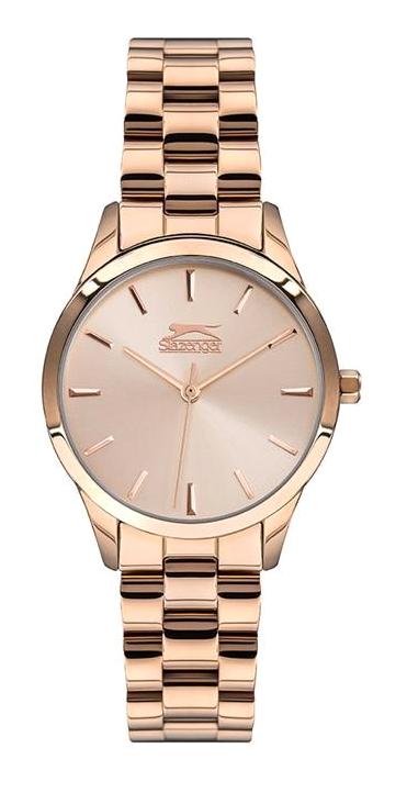Slazenger SL.09.1746.3.02 34 mm Rose Gold Çelik Kordon Analog Kadın Kol Saati