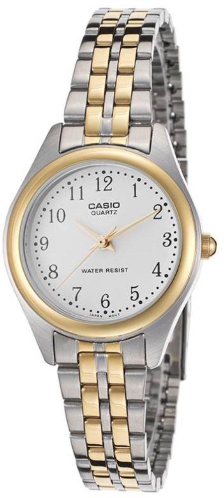 Casio LTP-1129G-7BRDF 26 mm Altın-Gri Çelik Kordon Analog Kadın Kol Saati
