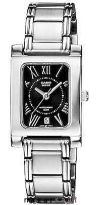 Casio BEL-100D-1A2 Takvimli 21 mm Gri Metal Kordon Analog Kadın Kol Saati