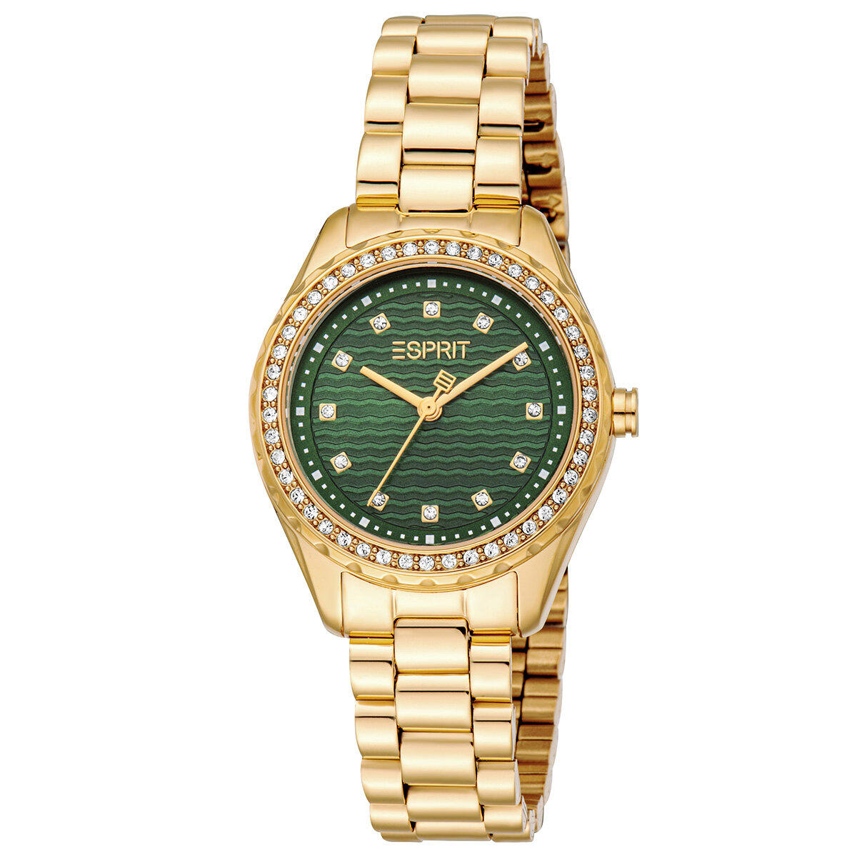 Esprit ES1L452M0035 30 mm Altın Çelik Kordon Analog Kadın Kol Saati