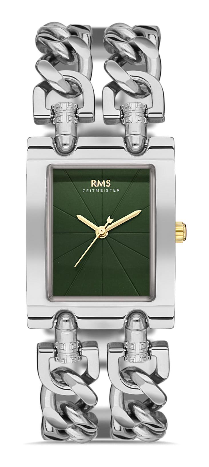 Romanson RMS.1.AG1474.02 26-30 mm Gri Çelik Kordon Analog Kadın Kol Saati
