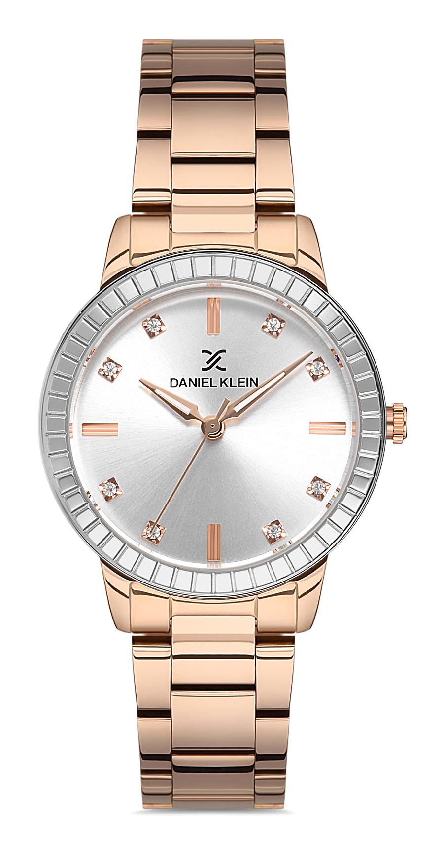 Daniel Klein DK.1.13010.2 30 mm Rose Gold Metal Kordon Analog Kadın Kol Saati