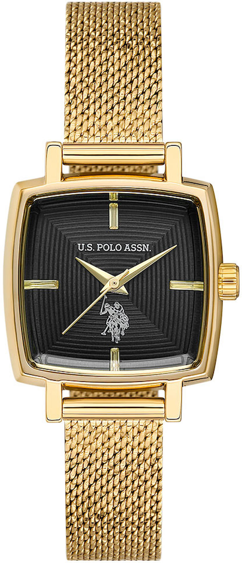 U.S. Polo Assn USPA2066-07 26 mm Altın Çelik Kordon Analog Kadın Kol Saati