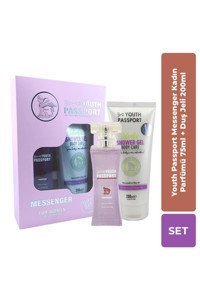 Youth Passport Messenger İkili Kadın Parfüm Seti EDP 75 ml + Duş Jeli 200 ml