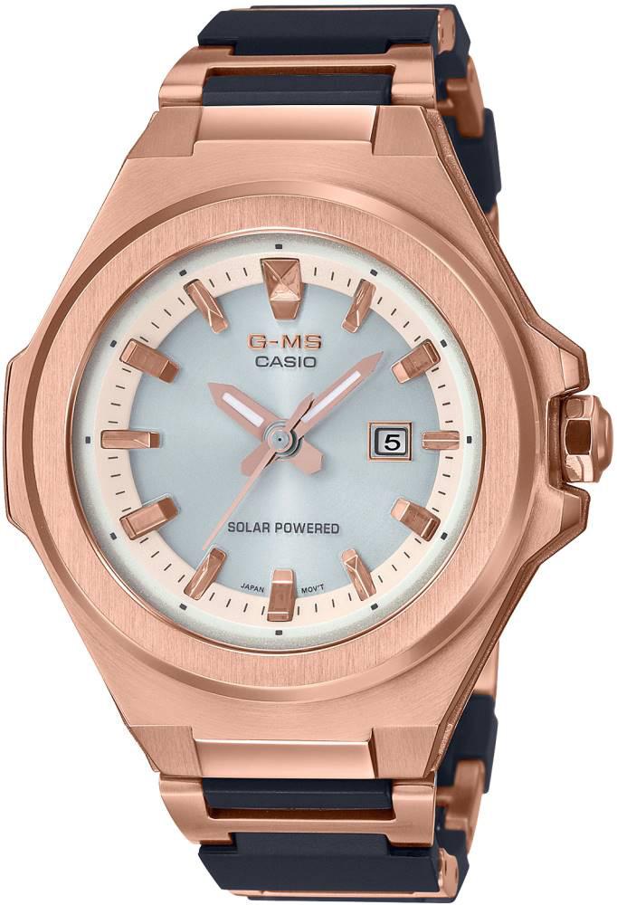 Casio MSG-S500CG-1A Takvimli 38.8 mm Rose Gold - Siyah Çelik Kordon Analog Kadın Kol Saati