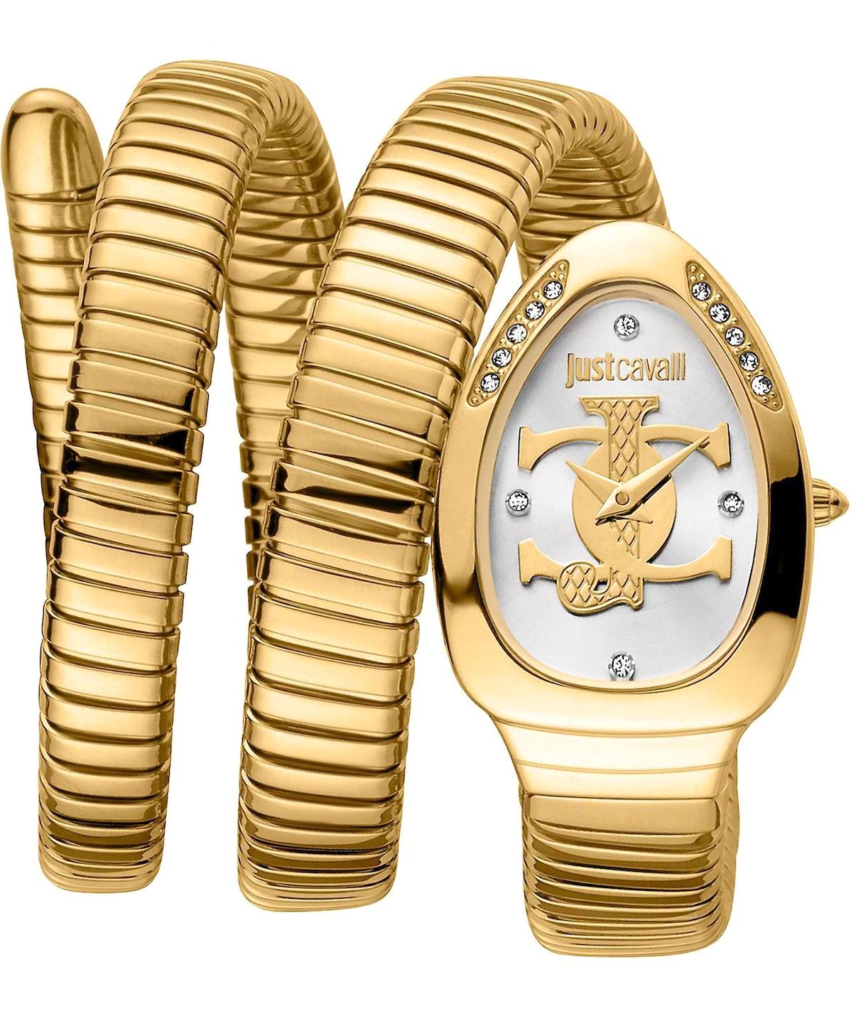 Just Cavalli JC1L228M0035 22 mm Altın Çelik Kordon Analog Kadın Kol Saati