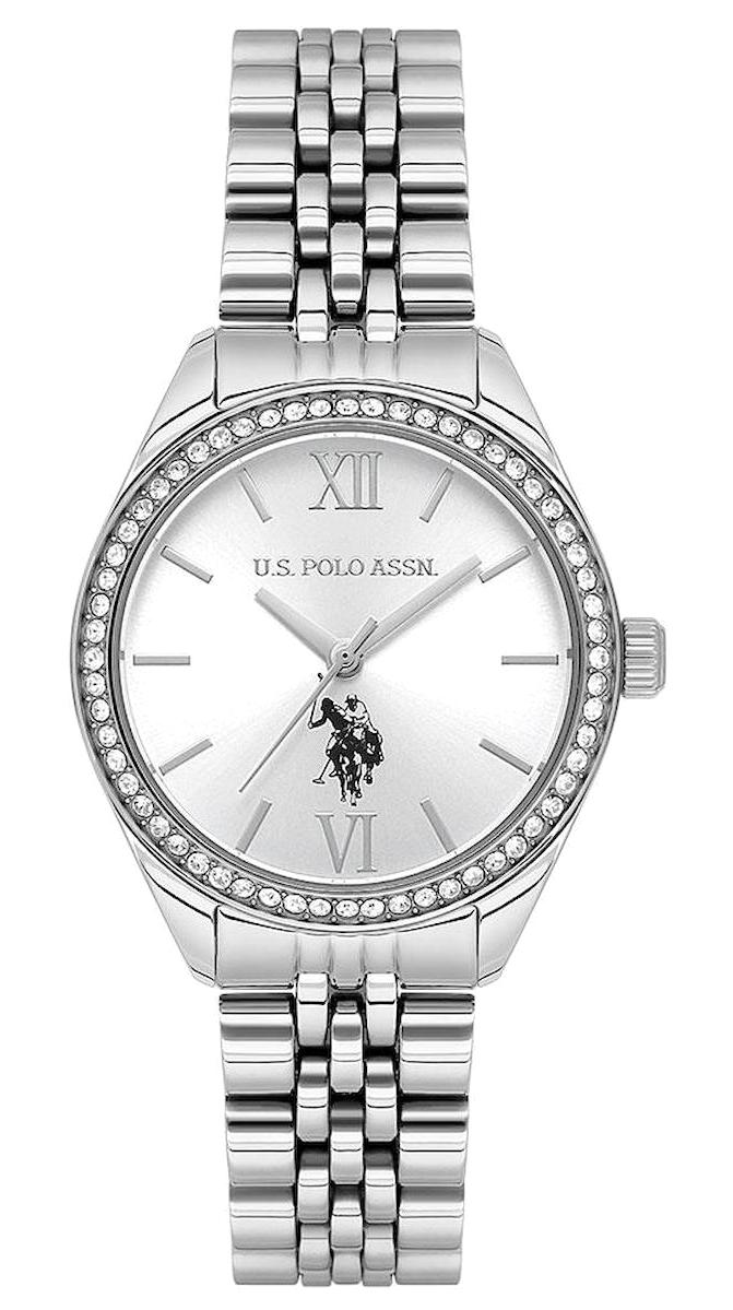 U.S. Polo Assn USPA2085-01 32 mm Gri Metal Kordon Analog Kadın Kol Saati