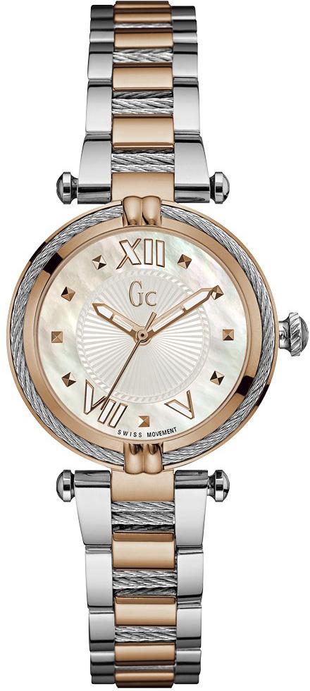 Guess GCY18002L1 32 mm Gri-Rose Gold Çelik Kordon Analog Kadın Kol Saati