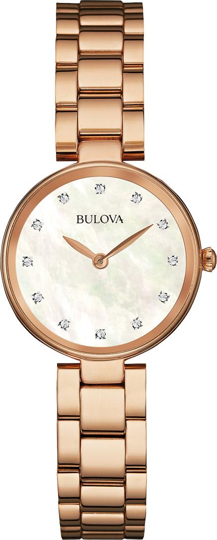 Bulova 97S111 27 mm Rose Gold Çelik Kordon Analog Kadın Kol Saati