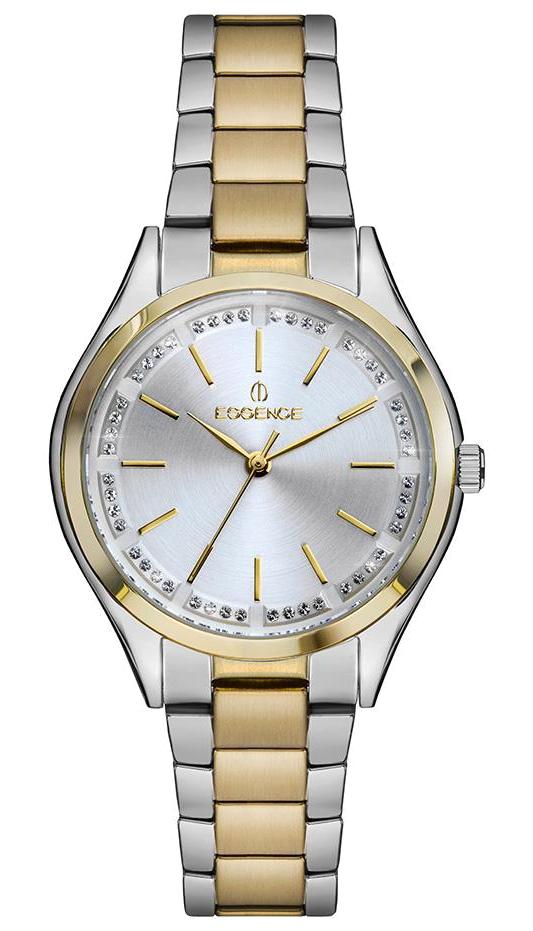 Essence ES6618FE.230 34 mm Altın-Gri Çelik Kordon Analog Kadın Kol Saati