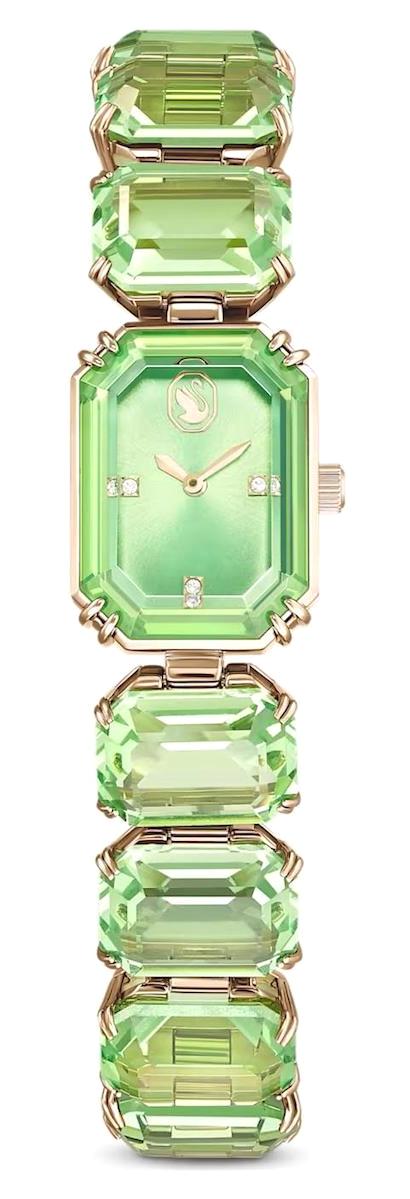 Swarovski 5630834 36-40 mm Yeşil Çelik Kordon Analog Kadın Kol Saati