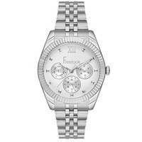 Freelook FL.1.10234.1 36 mm Gri Çelik Kordon Analog Kadın Kol Saati
