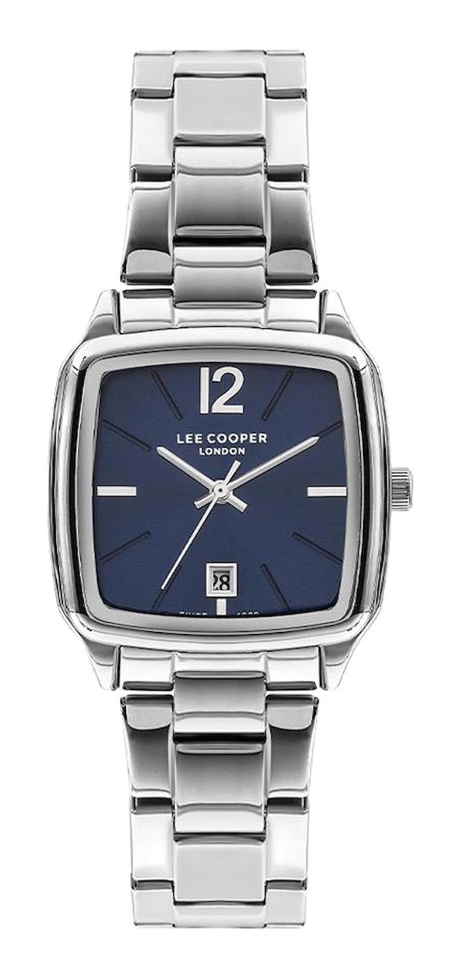 Lee Cooper LC07612.390 Takvimli 40 mm Gri Metal Kordon Analog Kadın Kol Saati