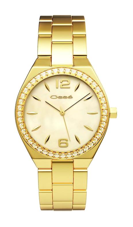 Osse OSW10137 35 mm Altın Çelik Kordon Analog Kadın Kol Saati