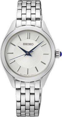 Seiko SUR537P 29 mm Gri Çelik Kordon Analog Kadın Kol Saati