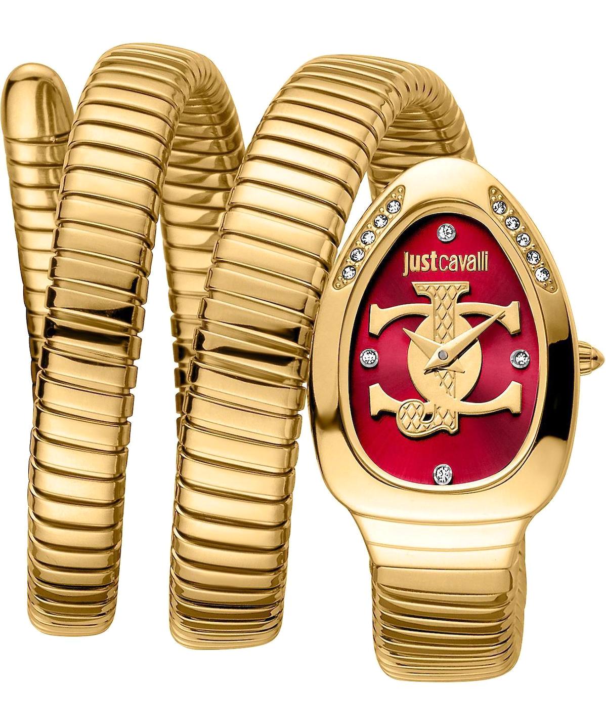 Just Cavalli JC1L228M0045 22 mm Altın Çelik Kordon Analog Kadın Kol Saati