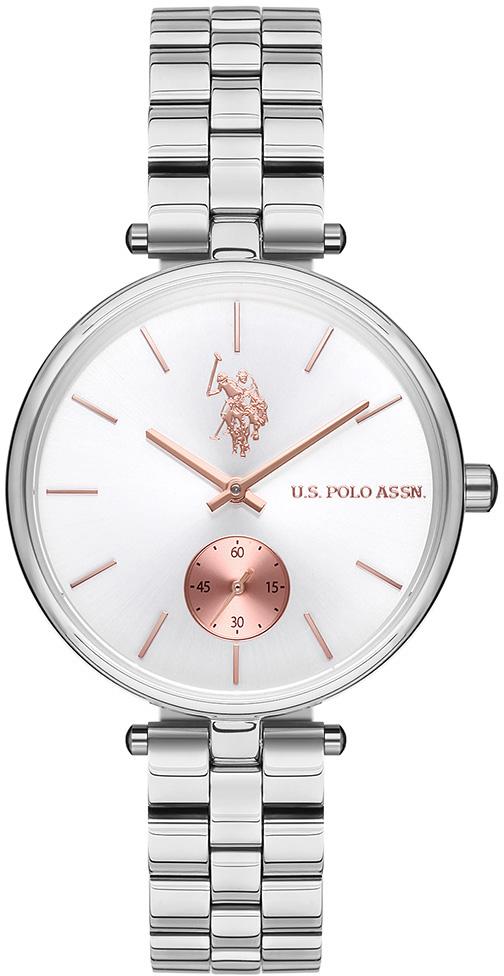 U.S. Polo Assn USPA2000-06 36 mm Gri Çelik Kordon Analog Kadın Kol Saati