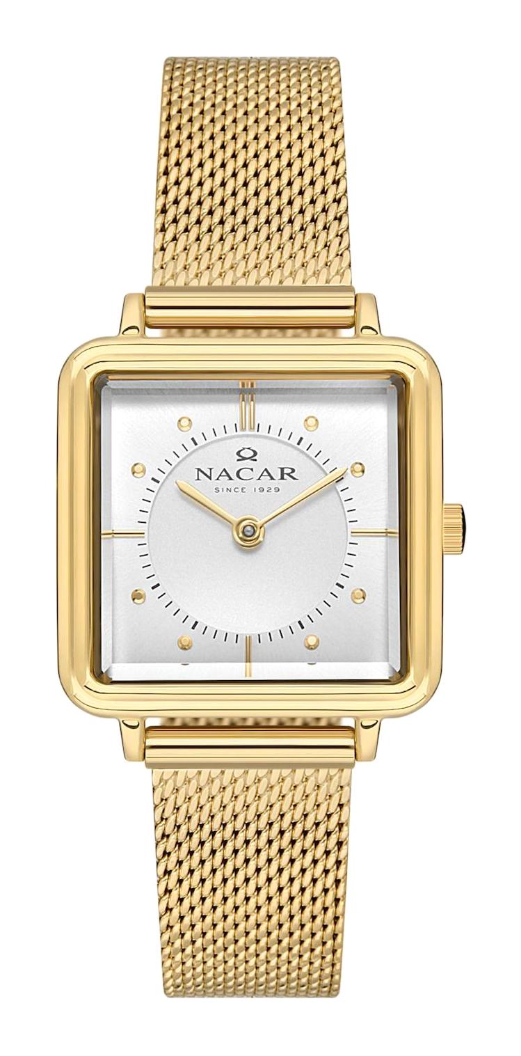 Nacar NC18-391051-DSM 26-32 mm Altın Çelik Kordon Analog Kadın Kol Saati