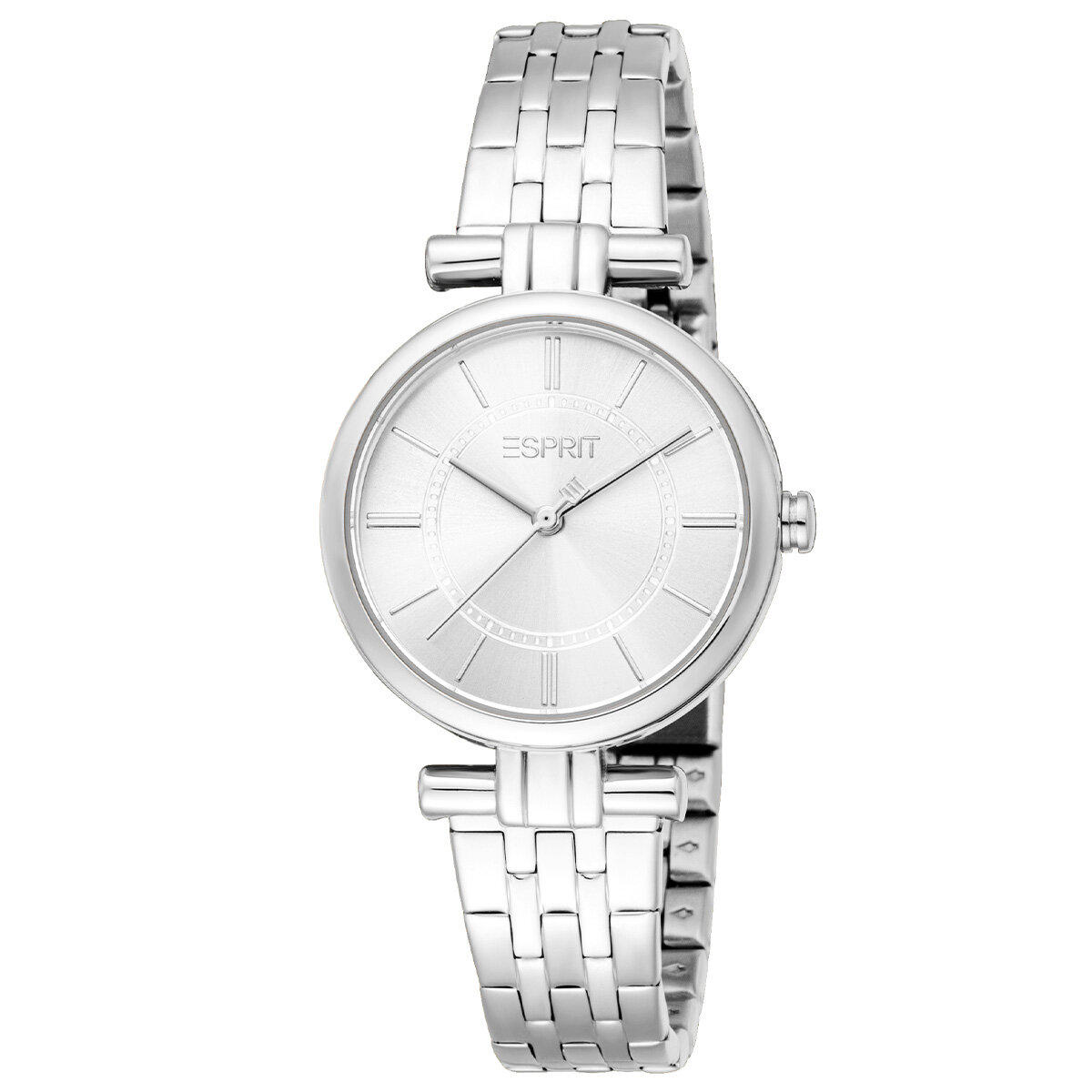 Esprit ES1L454M0015 30 mm Gri Çelik Kordon Analog Kadın Kol Saati