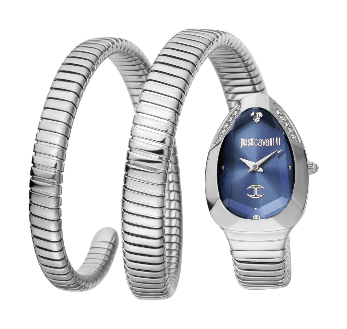 Just Cavalli JC1L209M0025 22 mm Gri Çelik Kordon Analog Kadın Kol Saati