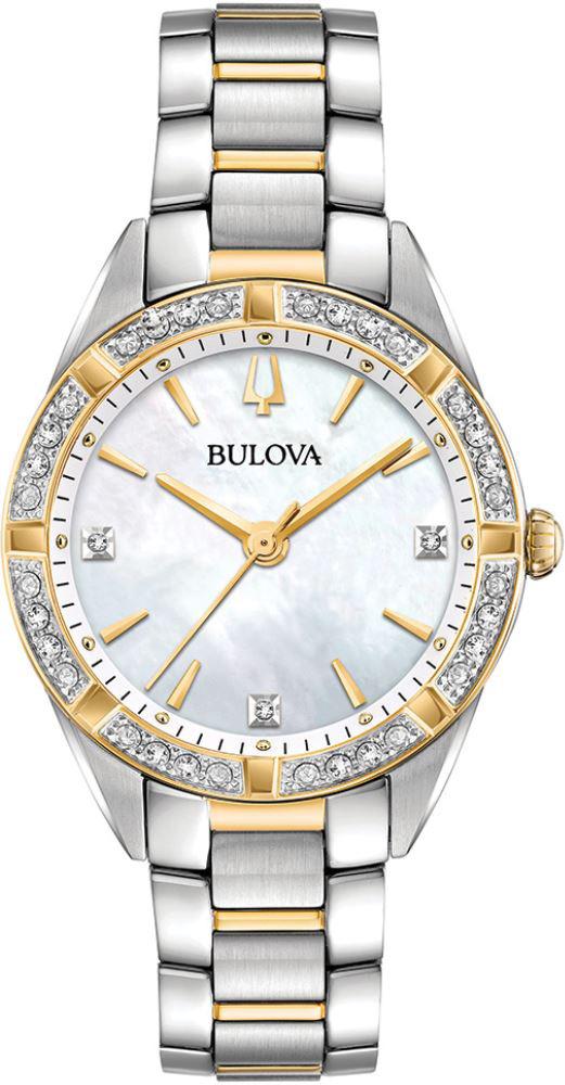 Bulova 98R263 32.5 mm Gri Çelik Kordon Analog Kadın Kol Saati