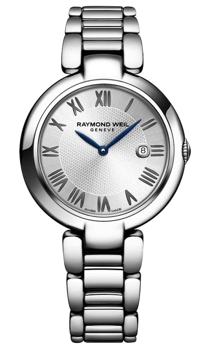 Raymond Weil RW-1600-ST-RE659 Takvimli 32 mm Gri Çelik Kordon Analog Kadın Kol Saati