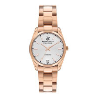 Beverly Hills Polo Club BP3301X.430 35 mm Rose Gold Kanvas Kordon Analog Kadın Kol Saati