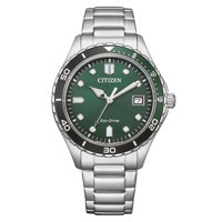 Citizen AW1828-80X Takvimli 36.8 mm Gri Çelik Kordon Analog Kadın Kol Saati