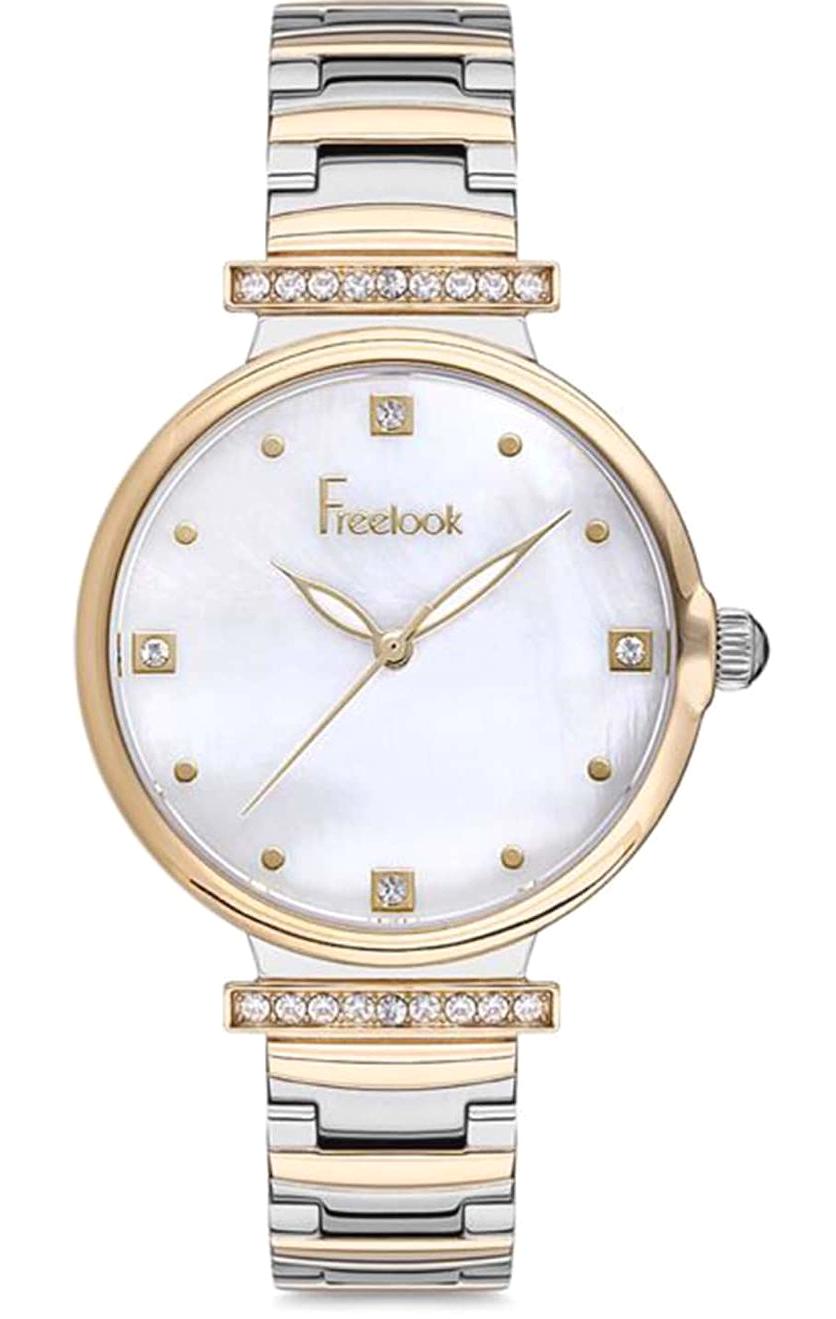 Freelook FL.2.10001.2 30 mm Gri-Rose Gold Çelik Kordon Analog Kadın Kol Saati