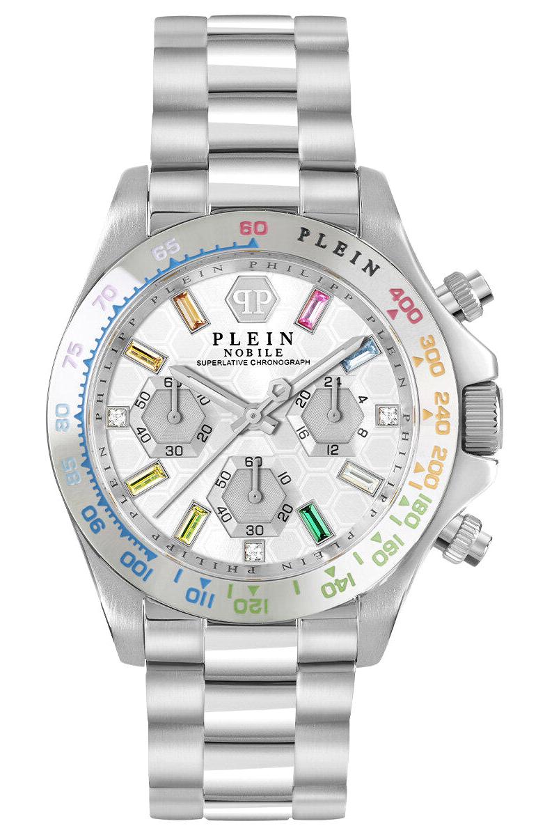 Philipp Plein PWSBA0123 38 mm Gri Çelik Kordon Analog Kadın Kol Saati