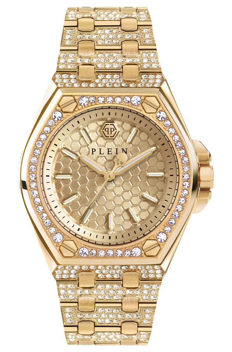 Philipp Plein PWJAA0822 38 mm Altın Çelik Kordon Analog Kadın Kol Saati