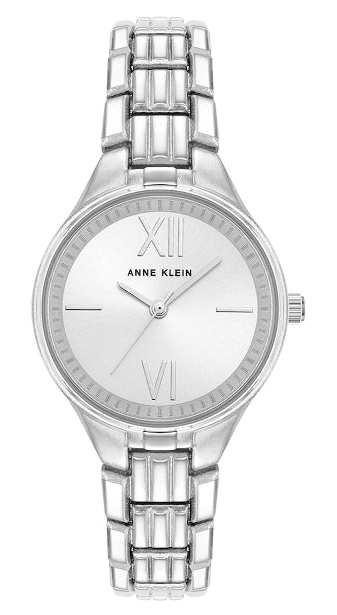 Anne Klein AK-4061SVSV 28 mm Gri Metal Kordon Analog Kadın Kol Saati