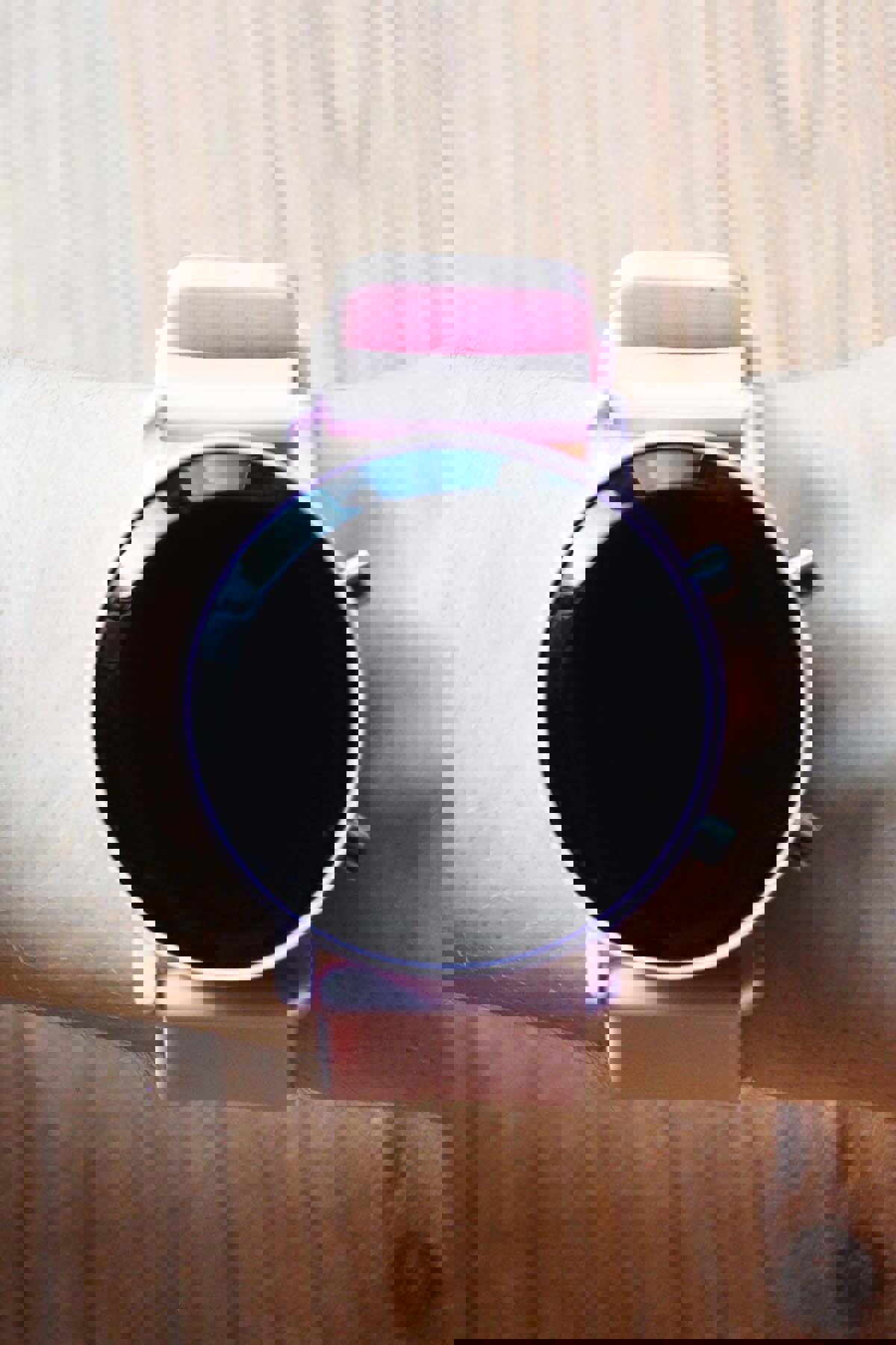 Sonsuzsaat SU-472-011 36-40 mm Pembe Silikon Kordon Dijital Kadın Kol Saati