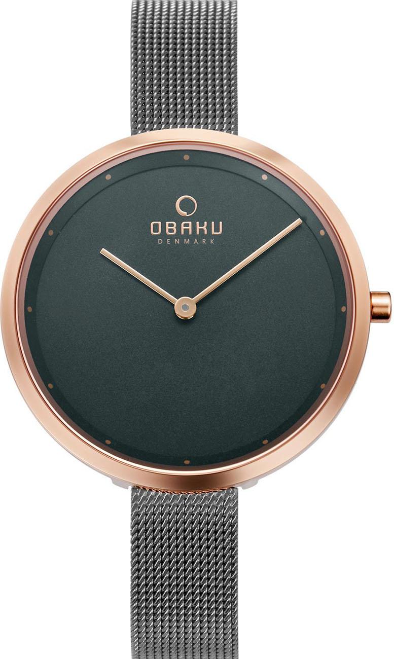 Obaku Denmark V227LXVJMJ 34 mm Yeşil Çelik Kordon Analog Kadın Kol Saati