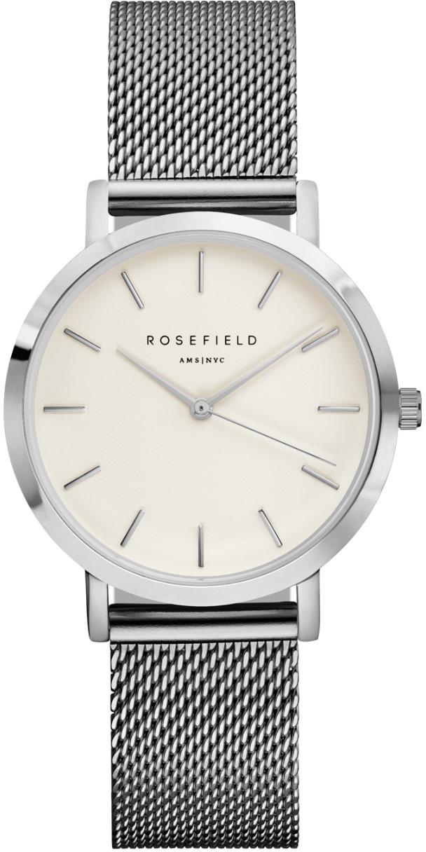 Rosefield TWS.T52 33 mm Gri Çelik Kordon Analog Kadın Kol Saati