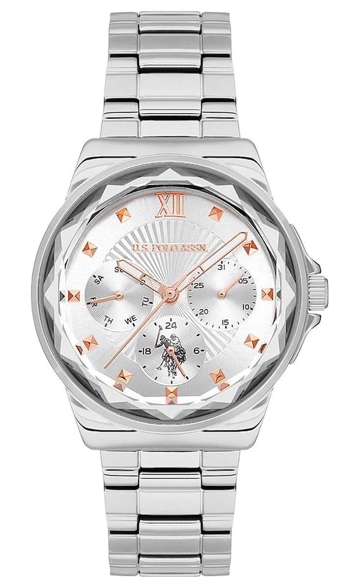 U.S. Polo Assn USPA2065-01 35 mm Gri Çelik Kordon Analog Kadın Kol Saati