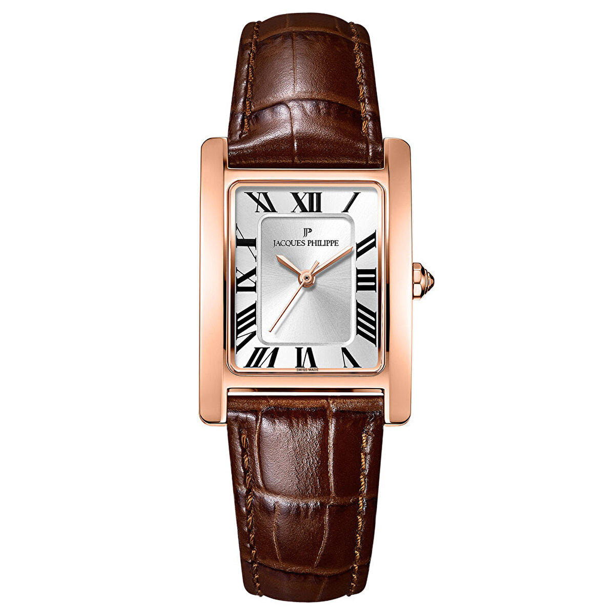 Jacques Philippe JPQLS653123 24.5 mm Kahverengi Çelik Kordon Analog Kadın Kol Saati