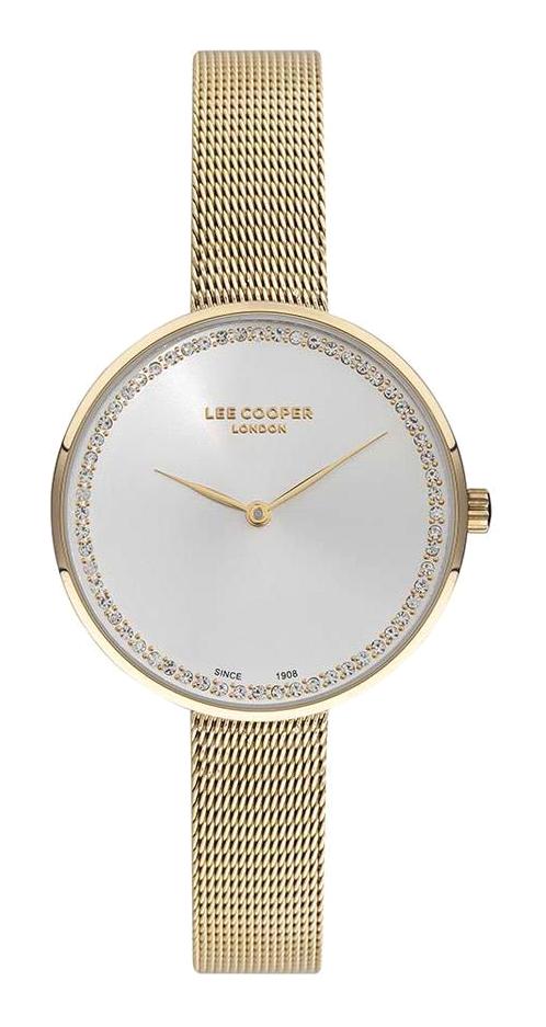Lee Cooper LC07344.130 36 mm Altın Metal Kordon Analog Kadın Kol Saati