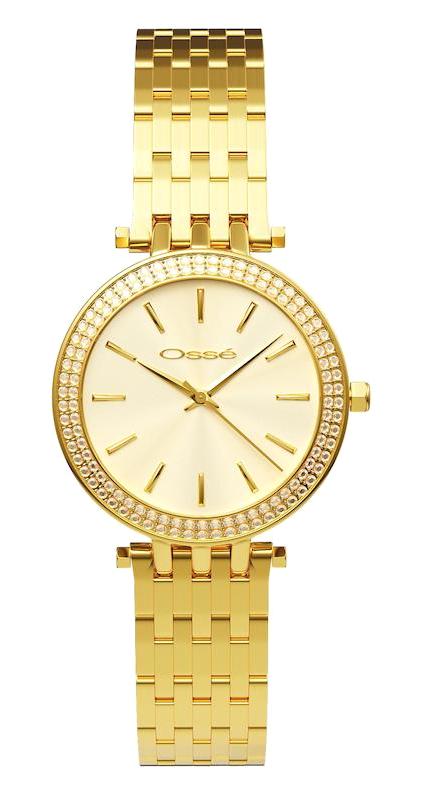 Osse OSW10133 35 mm Altın Çelik Kordon Analog Kadın Kol Saati
