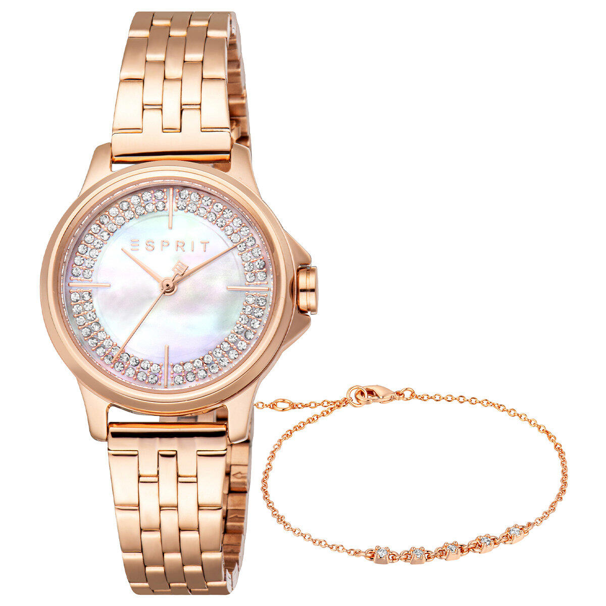 Esprit ES1L432M0065 30 mm Rose Gold Çelik Kordon Analog Kadın Kol Saati
