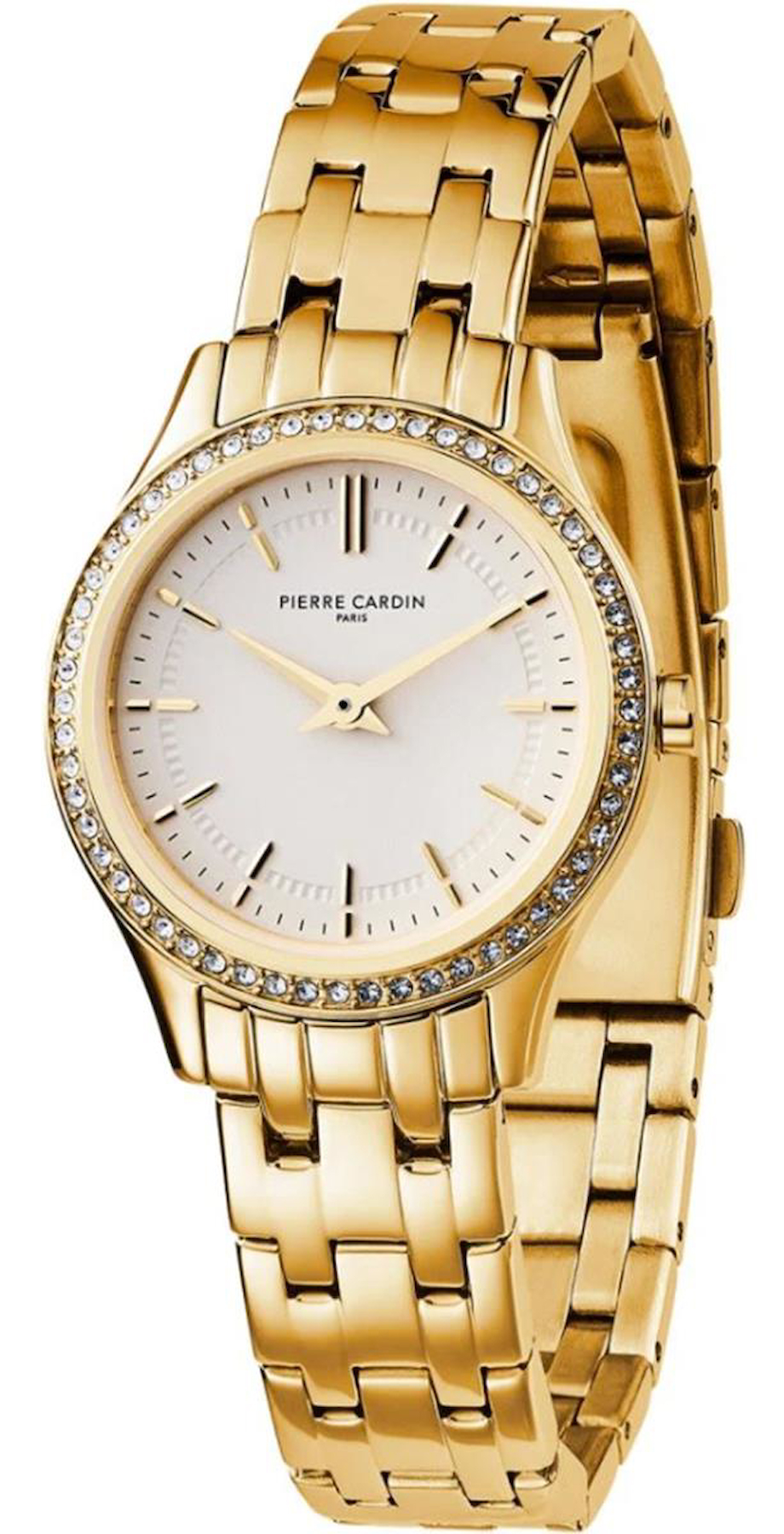 Pierre Cardin CF.0607.SE.G 30 mm Altın Çelik Kordon Analog Kadın Kol Saati