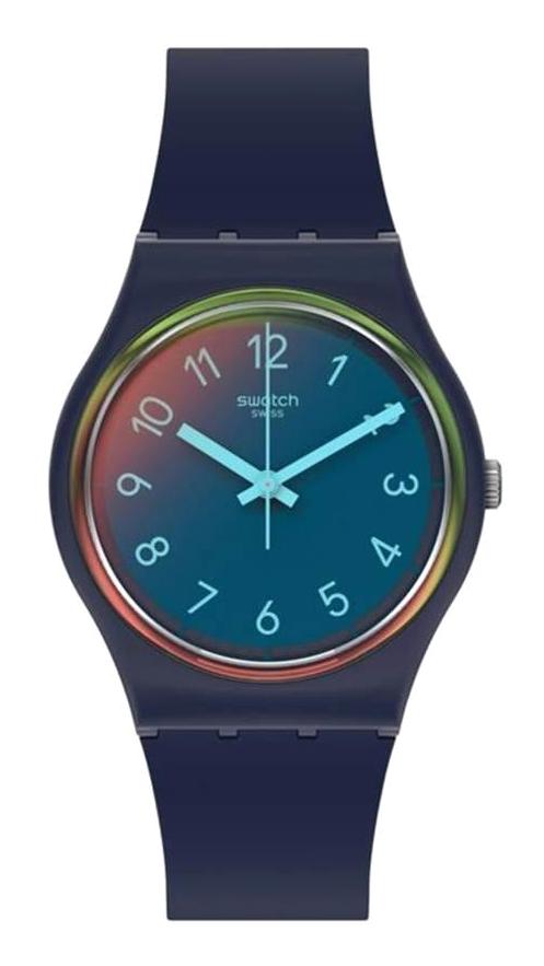 Swatch GN274 34 mm Mavi Plastik Kordon Analog Kadın Kol Saati