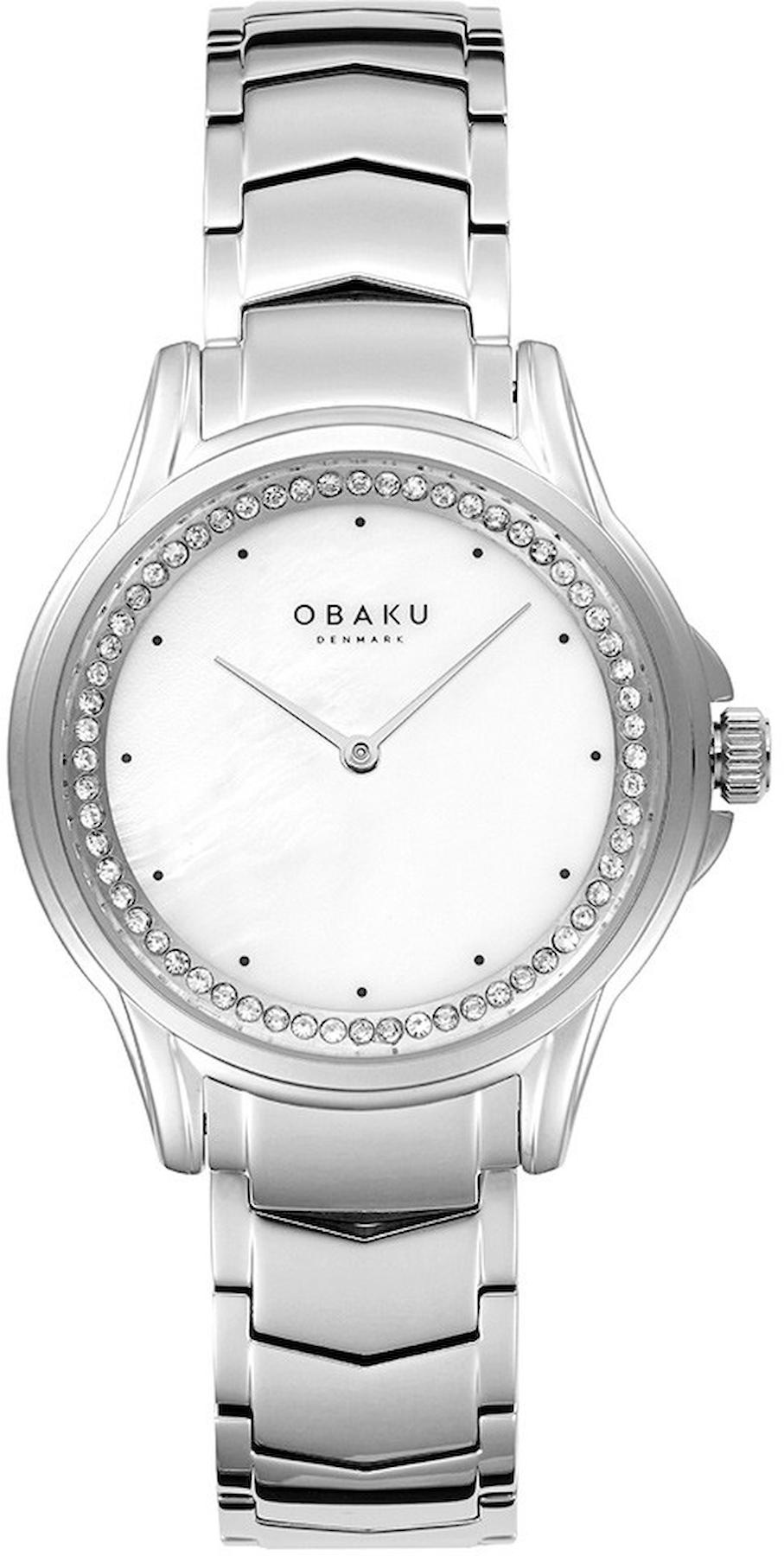 Obaku Denmark V261LECWSC 35 mm Gri Çelik Kordon Analog Kadın Kol Saati