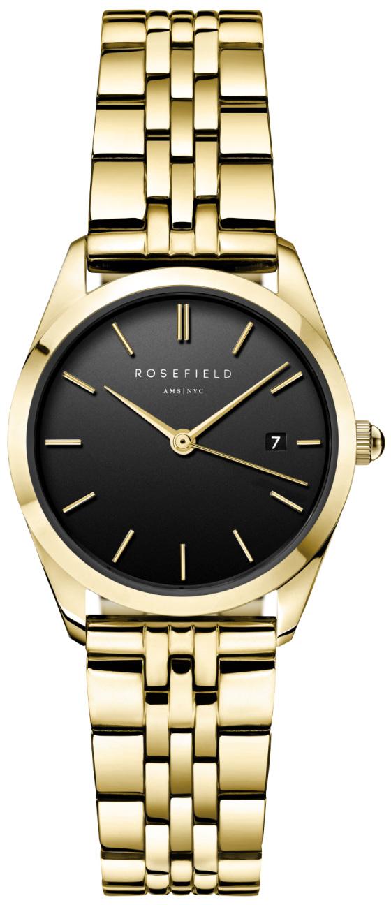 Rosefield ABGSG.A19 Takvimli 29 mm Altın Çelik Kordon Analog Kadın Kol Saati
