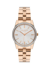 Lee Cooper LC07679.430 40 mm Bronz Çelik Kordon Analog Kadın Kol Saati