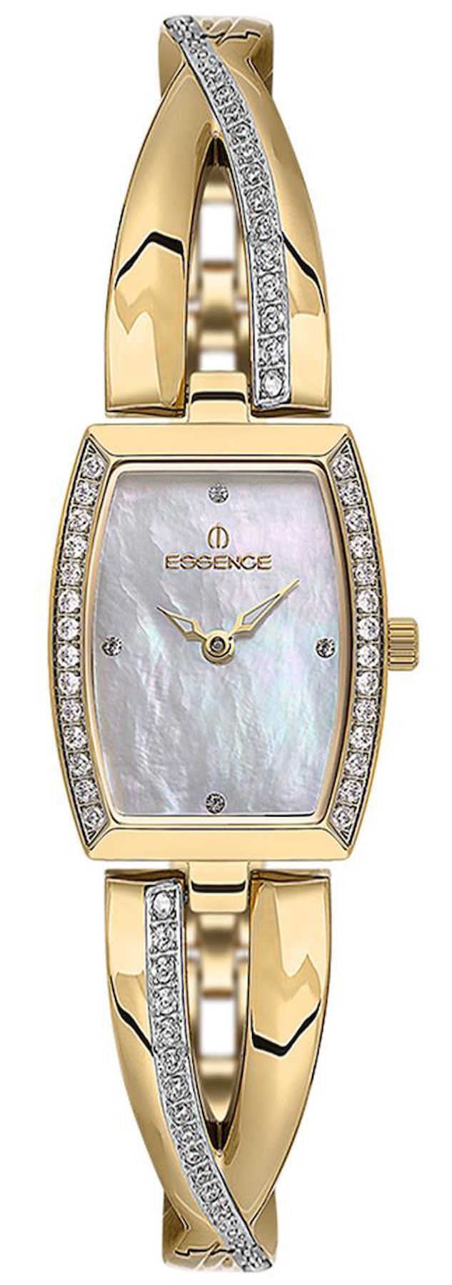 Essence ES6823FE.120 22 mm Altın-Gri Çelik Kordon Analog Kadın Kol Saati