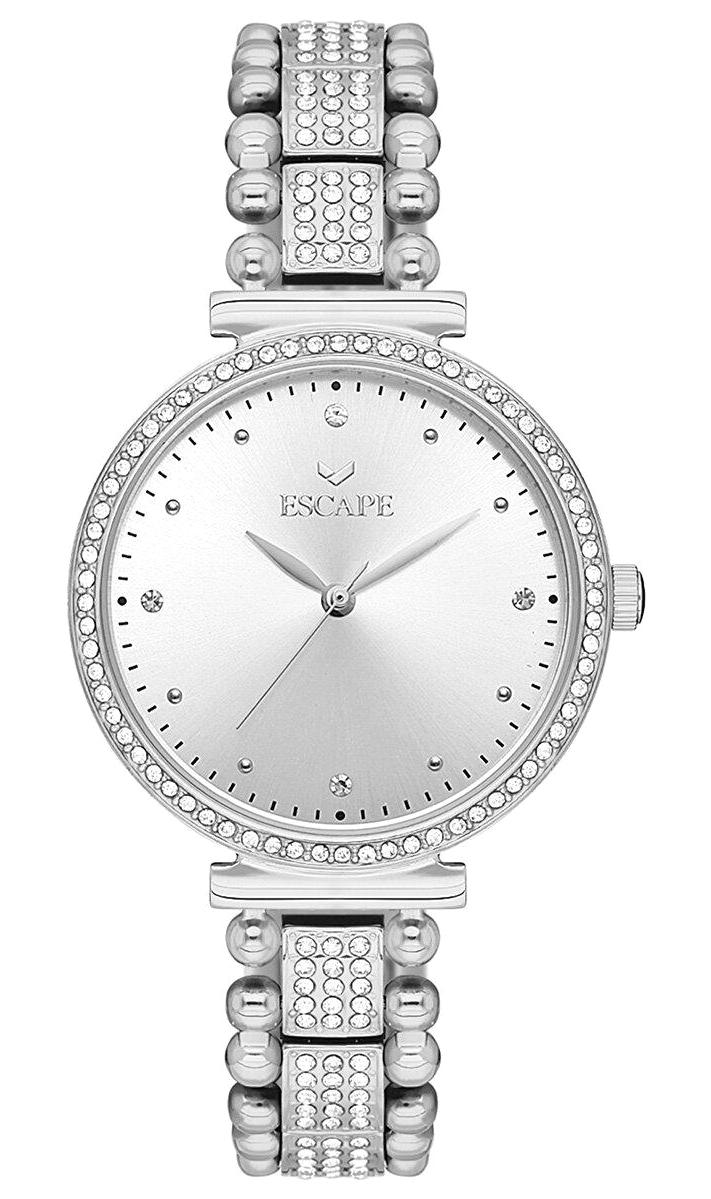 Escape ESCP204003 36 mm Gri Çelik Kordon Analog Kadın Kol Saati
